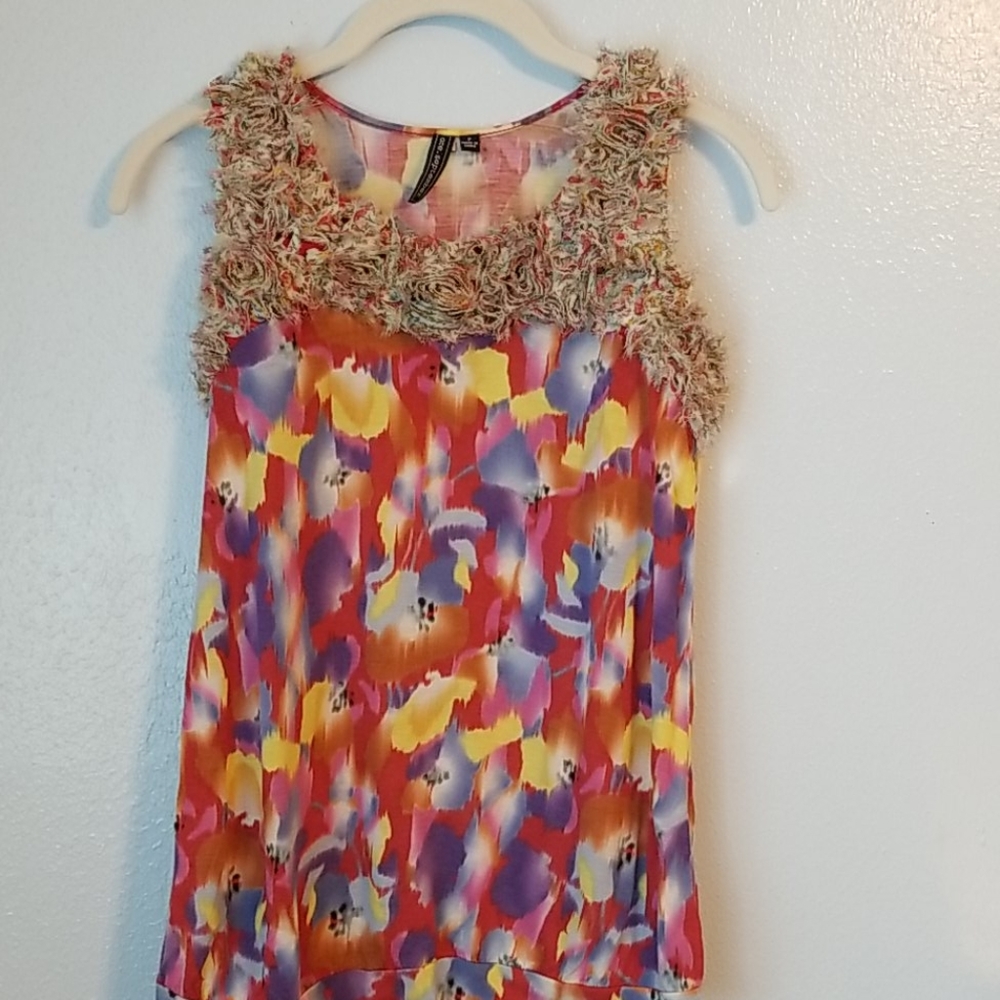 Anthropologie One September floral top